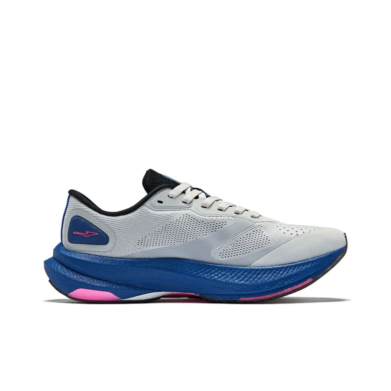 Erke Dust 2.0 Cushioning Rebound Low-Top Running Shoes Men's Fuchsia Blue Color Scheme-1