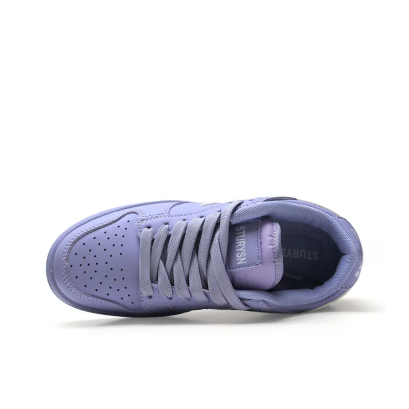 STUR YSN Wear resistant And Lightweight Low Top Skateboard Shoes Unisex Snow Blue Color-2