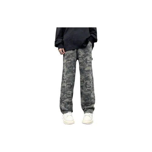 ROOMBOSE Casual Pants Unisex Camouflage