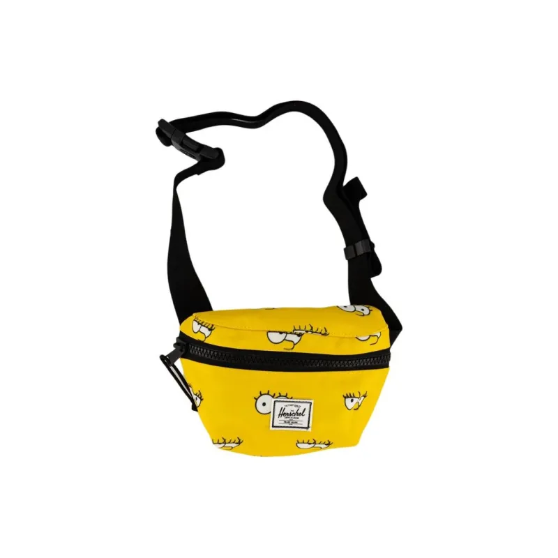 Herschel Simpsons Collaboration Polyester Cell Phone Pouch Fanny Pack Regular Unisex Fourteen Yellow-2