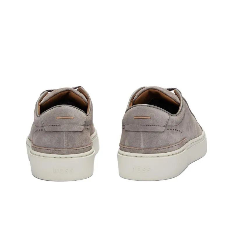 HUGO BOSS Gary Low-Top Skateboard Shoes Men's Gray-3
