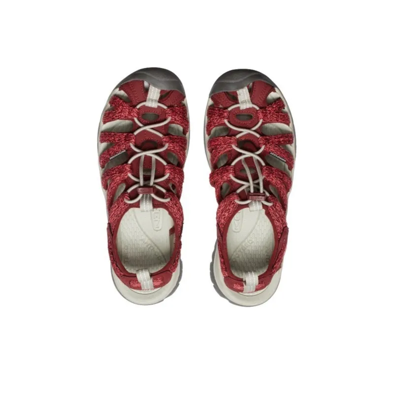KEEN Whisper Series Beach Sandals Women's Red-3