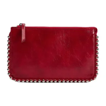 ZARA PU Shoulder Bag Crossbody Bag Medium Size Women's Red