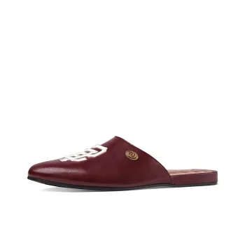 GUCCI Casual Single Shoes Men's Burgundy
