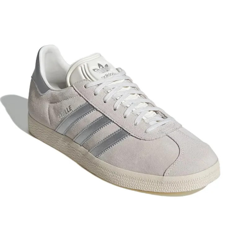 Adidas Gazelle Cloud White Silver Metallic-2