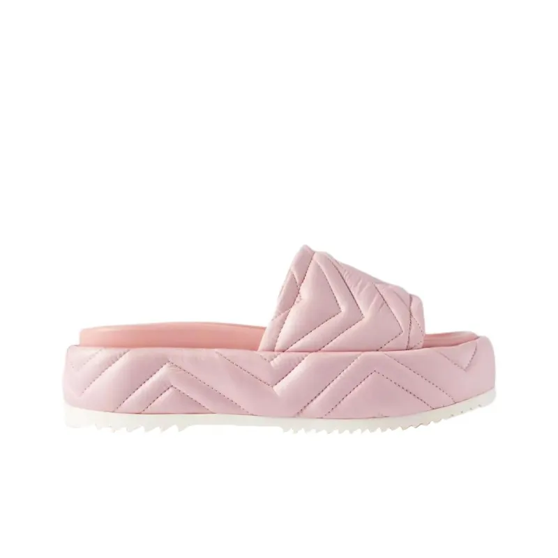 GUCCI Women's Angels Platform Sandal 'Light Pink' Women's-1