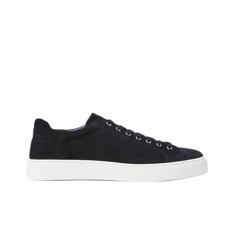 LAUREN RALPH LAUREN Severn Low-Top Skateboard Shoes Men's Blue-1