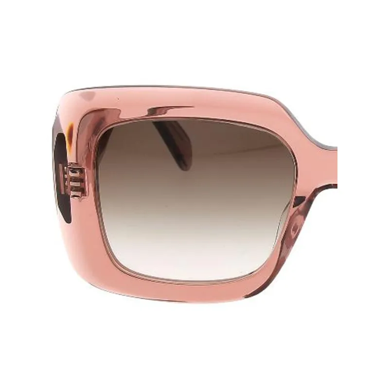 CELINE Square Sunglasses Women's Gold-2