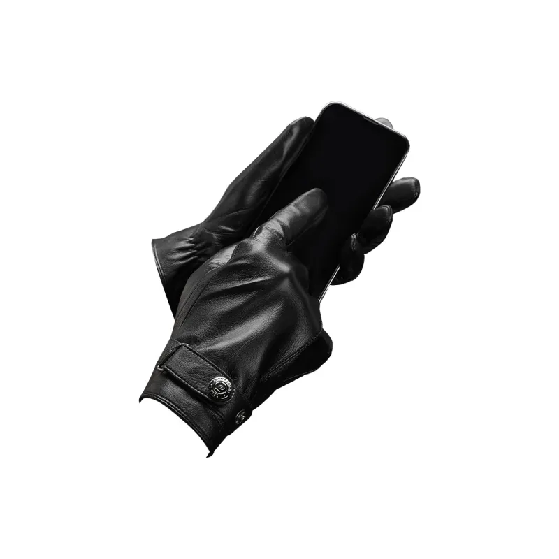 PIERRE CARDIN Sheepskin Gloves Men's-1