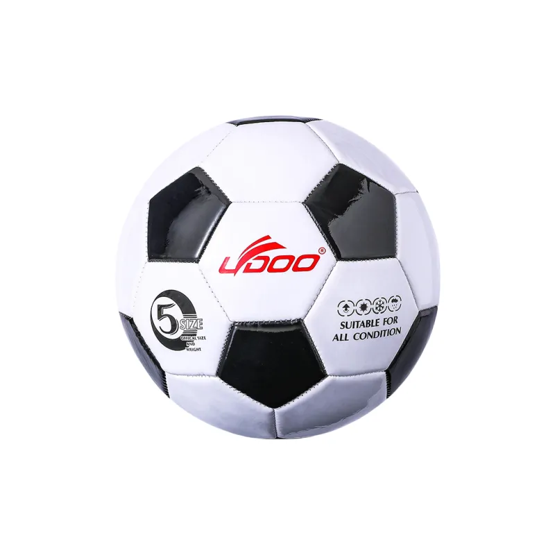 Ledo Size 4 And Size 5 Soccer PVC Machine Stitched Soccer Ball Unisex-1