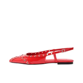 Schutz Ruth Casual Single Shoes Women's Red