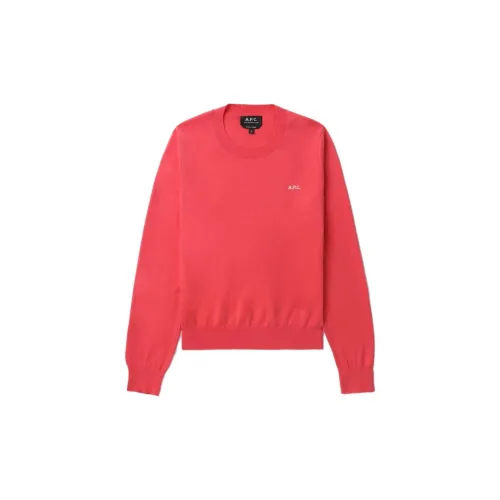 A.P.C Sweatshirts Women's Mulberry Pink