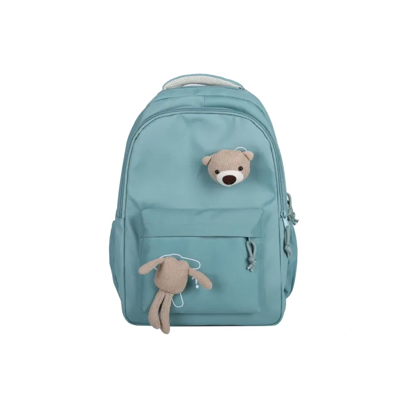 Venerable Brahma Nylon Backpack Women's Gray/Black/Khaki/Green/Blue/Pink-3