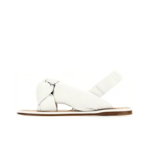 MIU MIU Strap Sandals Women's White