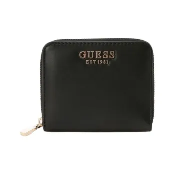 GUESS Synthetic Leather Wallet Small Size Women's Black