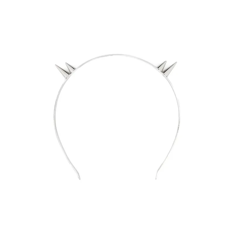JUSTINE CLENQUET Palladium-Plated Brass Headbands Women's Silver-0
