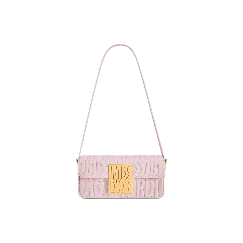 DIOR Miss Dior Cow Leather Handbag Shoulder Bag Women's Light Pink-1