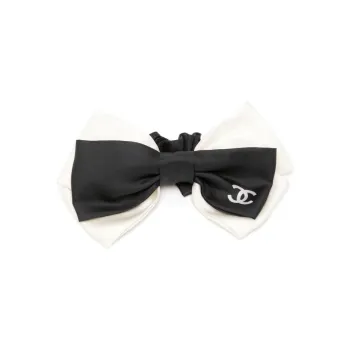 CHANEL Hair Bands Women's Black