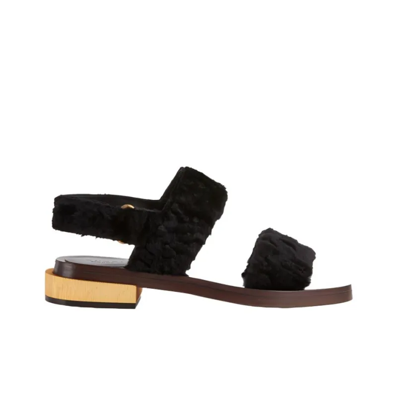 GUCCI 2015 Re Edition Beach Sandals Women's Black-1
