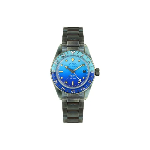 OUT OF ORDER Automatic Mechanical Movement Blue Dial Men's Watches
