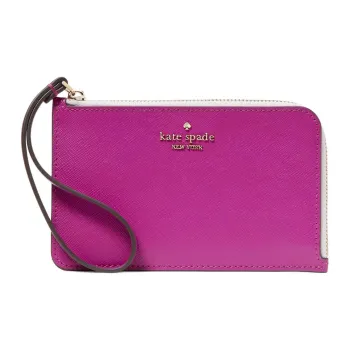 Kate Spade Saffiano Leather Clutch Small Size Women's Bahama Rose Multicolor