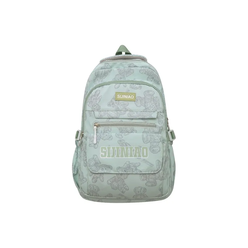 Travel Nylon Backpack Women's Multicolor-7