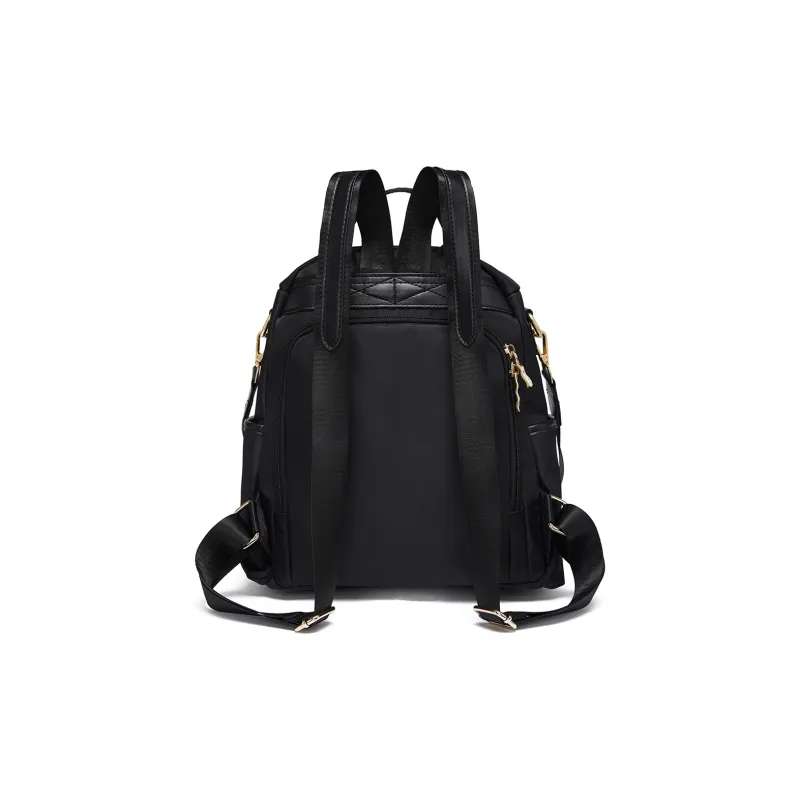 RED DRAGONFLY Fabric Backpack Regular Women's Black-3
