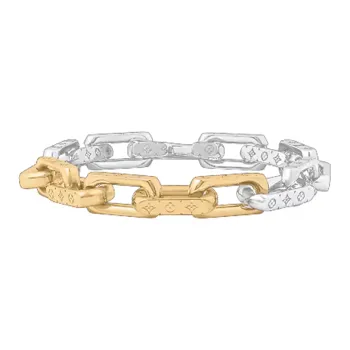LOUIS VUITTON Monogram Chain Bracelet