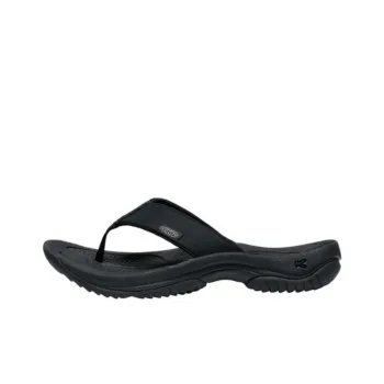 KEEN Kona Abrasion Resistant Slip Resistant Flip Flops Men's Black