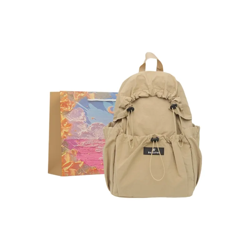 BRINCH Nylon Backpack Women's Multicolor-13