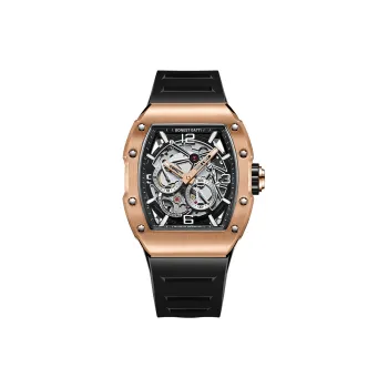 BONEST GATTI Phantom Speed Collection Automatic Mechanical Movement Watch Men's Watches Cut Out Dial