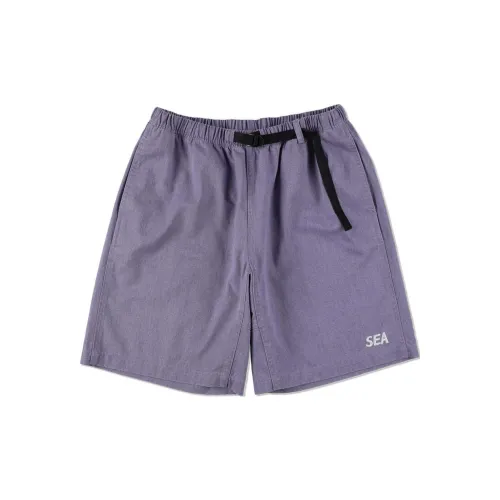 WIND AND SEA Casual Shorts Unisex Purple