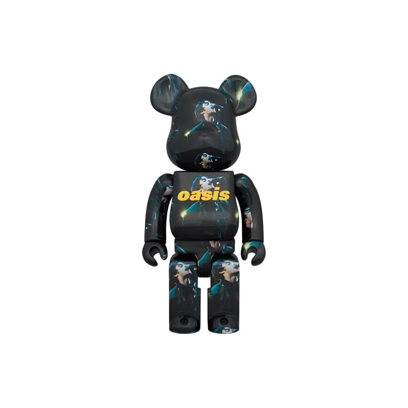 Bearbrick X Oasis Knebworth 1996 Liam Gallagher 100% & 400% Set-1