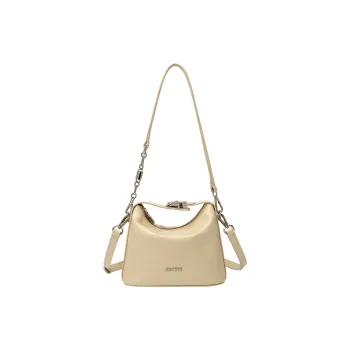 DAPHNE Pu Portable Crossbody Bag, Shoulder Bag Women's Beige Yellow