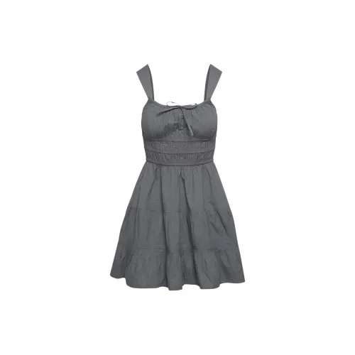 ARITZIA Slip Dresses Women's Vintage Navy/Classic Marine Blue