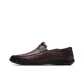 0506 Dark Brown Slip-on[Leather Shoe Size: Athletic Shoes 41 = Size 40 in This Model]