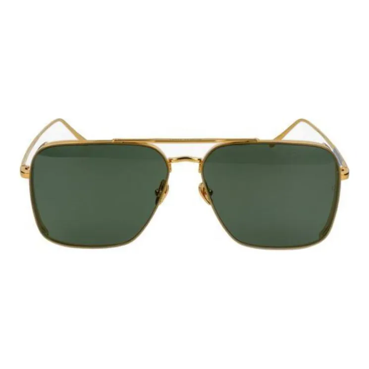 Linda Farrow Aviator Frame Sunglasses-1