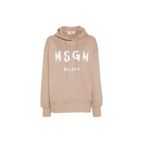 MSGM Sweatshirts Women's Beige