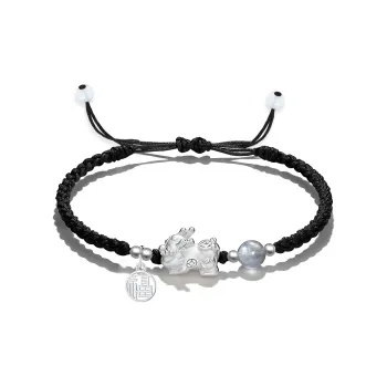 Shiban Colored Glaze Jade Bracelets Unisex