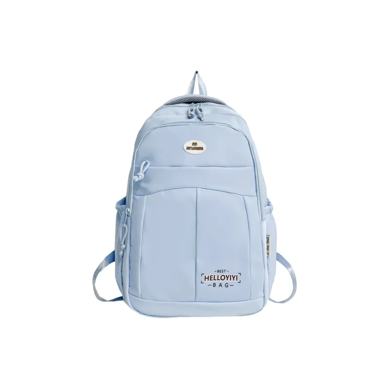 OURFUN Nylon Fabric Backpack Unisex Multicolor-8