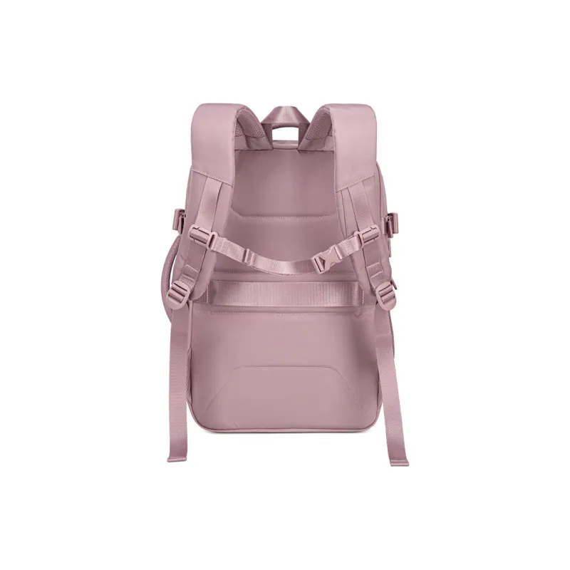 Chantria Fabric Backpack Women's Dusty Purple/Khaki/Burgundy/Black-3
