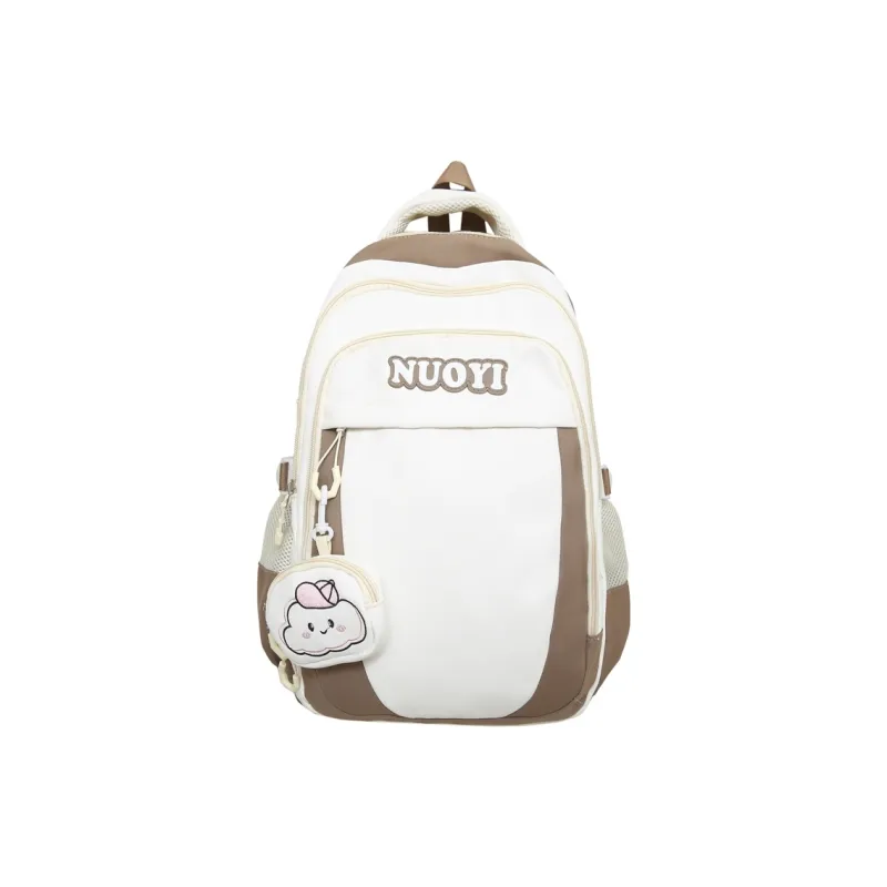 KAKAXI Nylon Backpack Unisex Black/Red/Purple/Coffee/Green-9