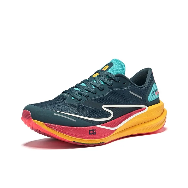 Erke Dust 2.0 Anti-Slip And Wear-Resistant Cushioning Rebound Low-Top Running Shoes Men's Star Era Color Scheme-2