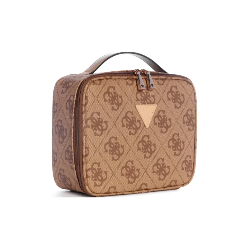GUESS Artificial Leather Cosmetics Women's Brown-1