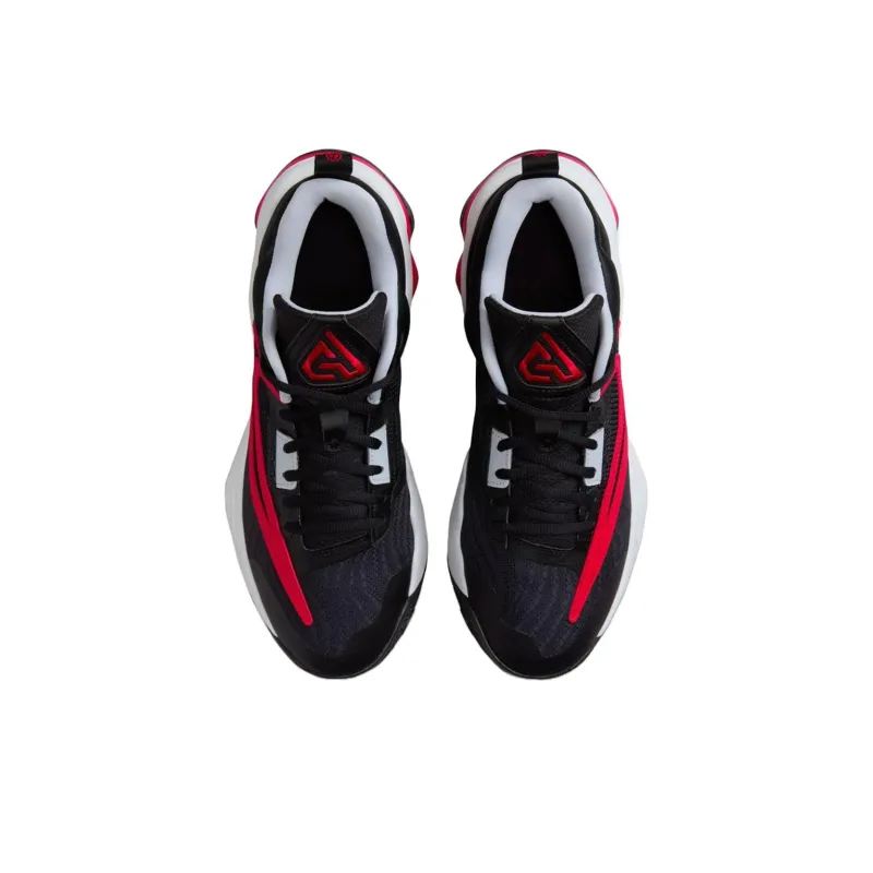 Nike Anti Slip Wear Resistant Low Top Basketball Shoes Men's Black-3