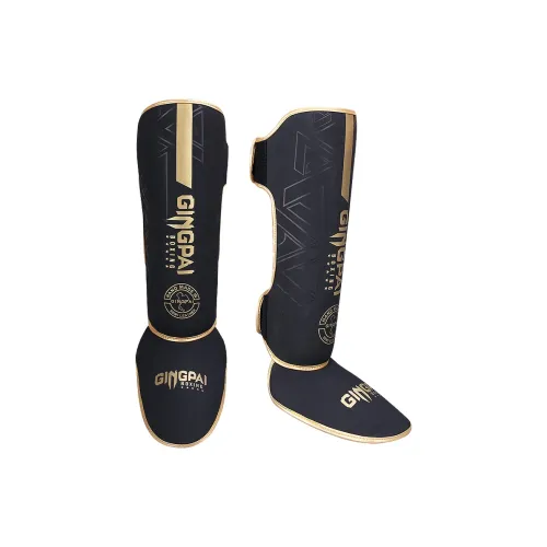Competition Boxing Fight Leg Guards Polyester EVA Liner Unisex