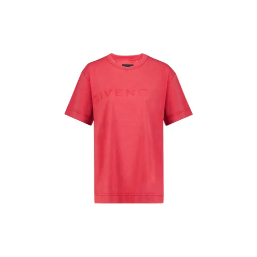 Givenchy T-Shirts Women's Chinese Red