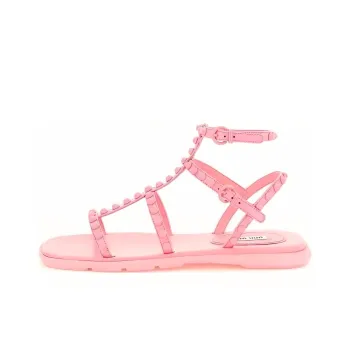 MIU MIU Roman Slippers Women's Pink