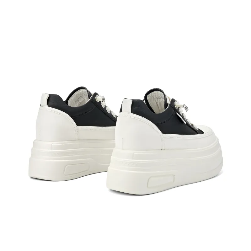 KEKAFU Cushioning Support Height Increasing Low-Top Casual Shoes Women's-15