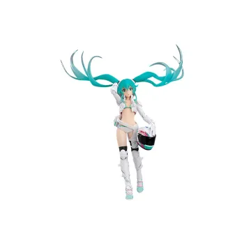 MAX Factory Hatsune Miku Figma#250 Racing Hatsune Miku 2014 EV Mirai Ver. Action Figures Medium